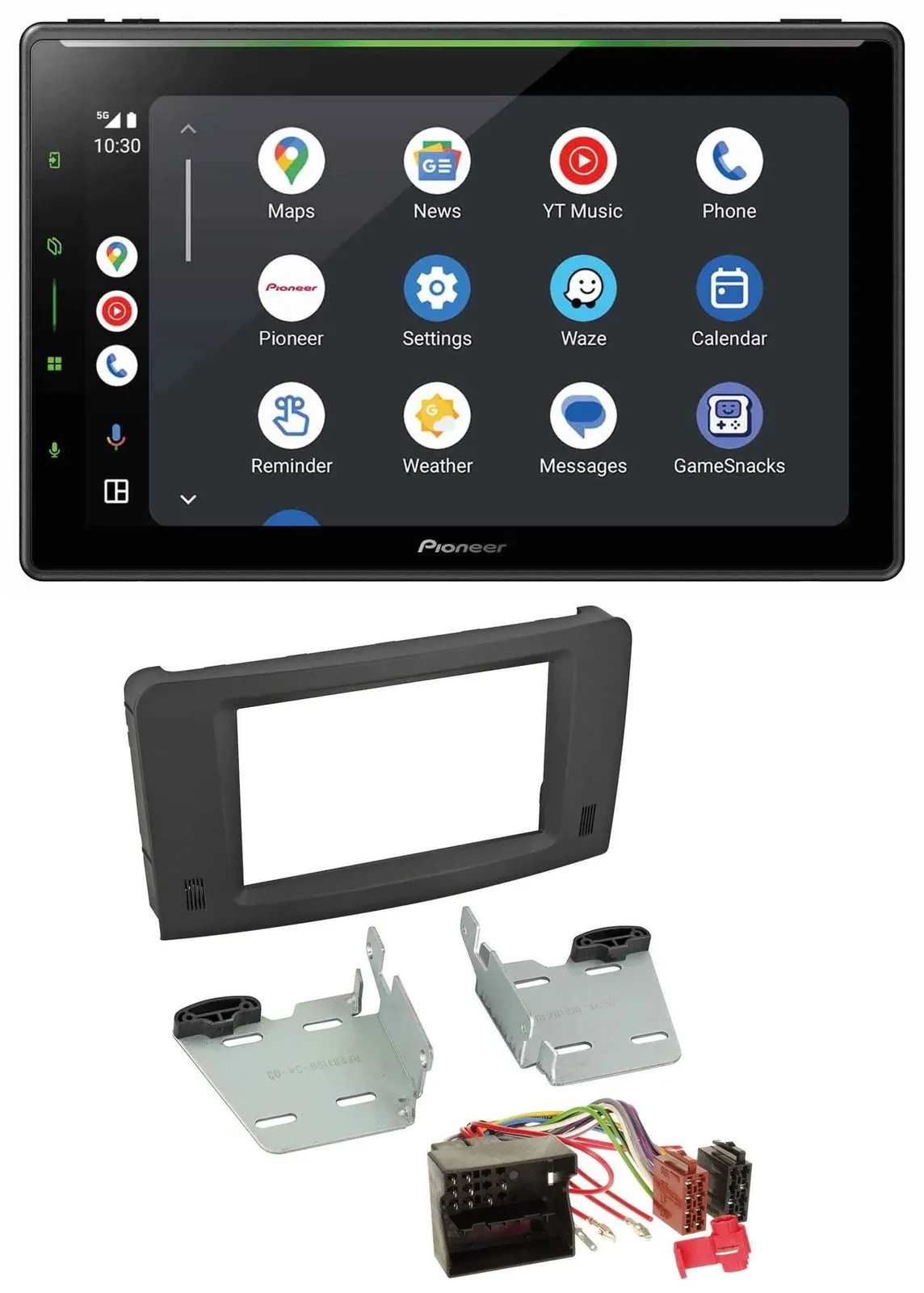 Автомагнитола для Mercedes M-Class W164 (2005–2011) Pioneer 2DIN, MP3, USB, Bluetooth, DAB