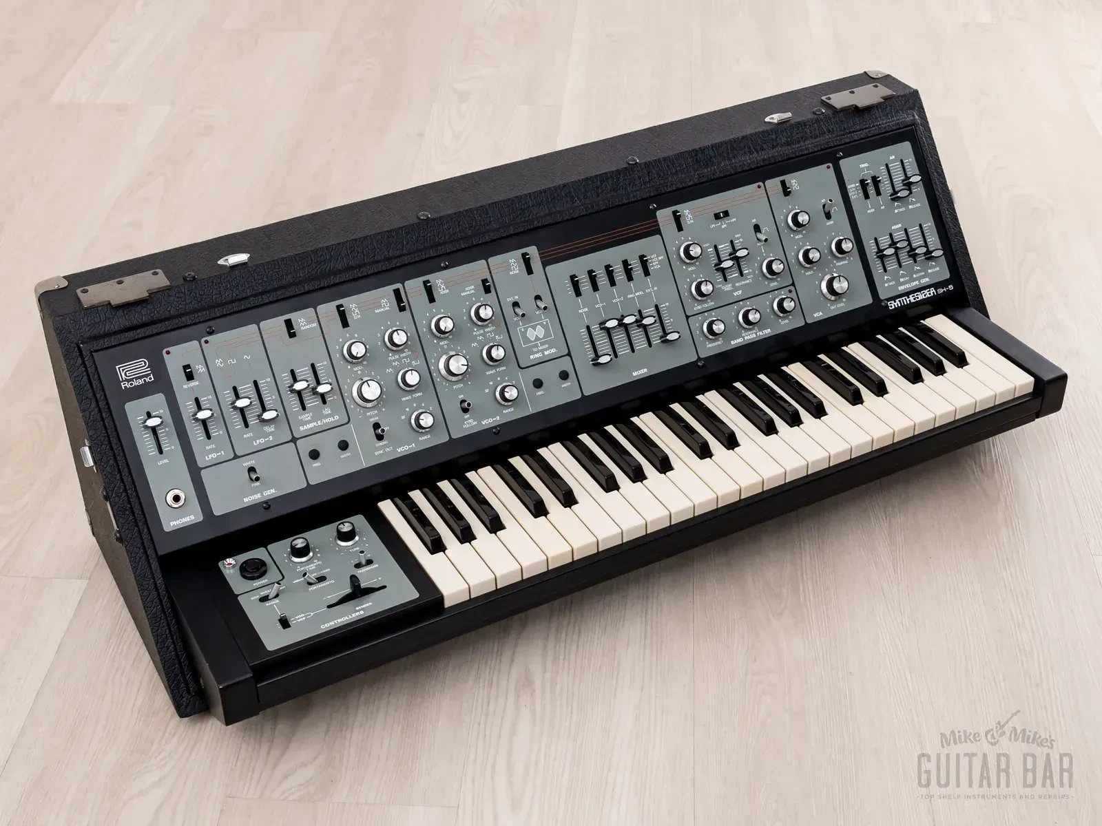 1977 Roland SH-5 Vintage Monophonic Analog Synthesizer, Serviced