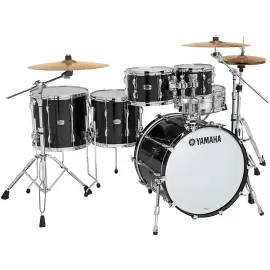 Yamaha 5-Piece Recording Custom Shell Pack Solid Black