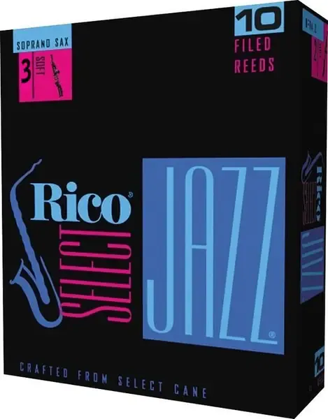 Трости для альт-саксофона Rico Select Jazz RSF10ASX3S