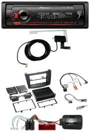 Pioneer DAB USB Lenkrad Bluetooth Autoradio für Mazda 3 2009-2013 analog