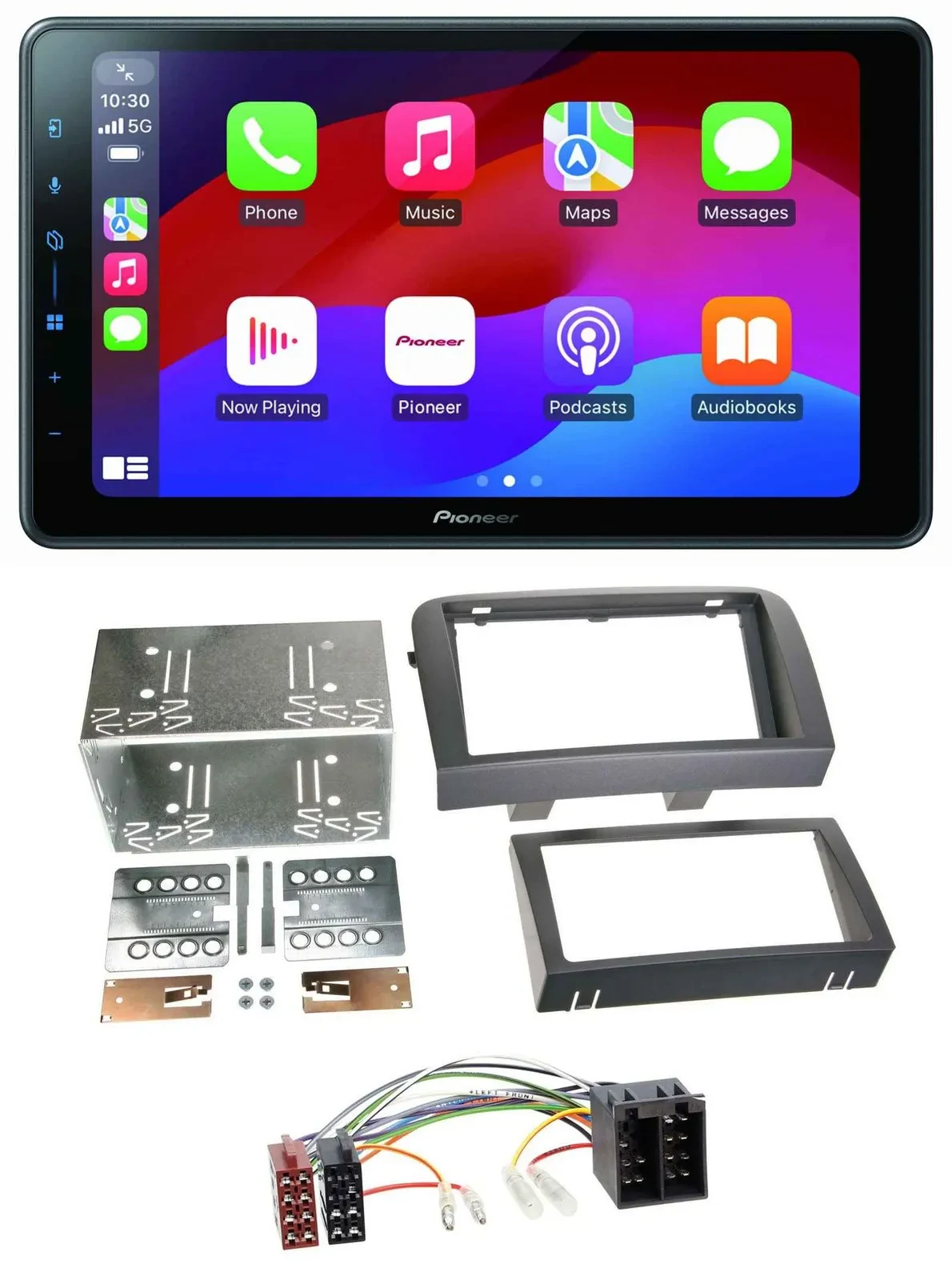 Pioneer Bluetooth 2DIN USB MP3 DAB Autoradio für Fiat Croma (ab 2005)