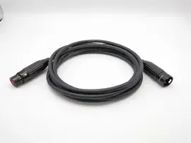 Микрофонный кабель ZZcable E5-XLR-M-F-0300-0 Black 3 м