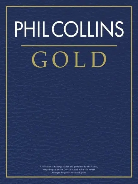 Ноты MusicSales COLLINS PHIL GOLD PIANO VOCAL GUITAR BOOK