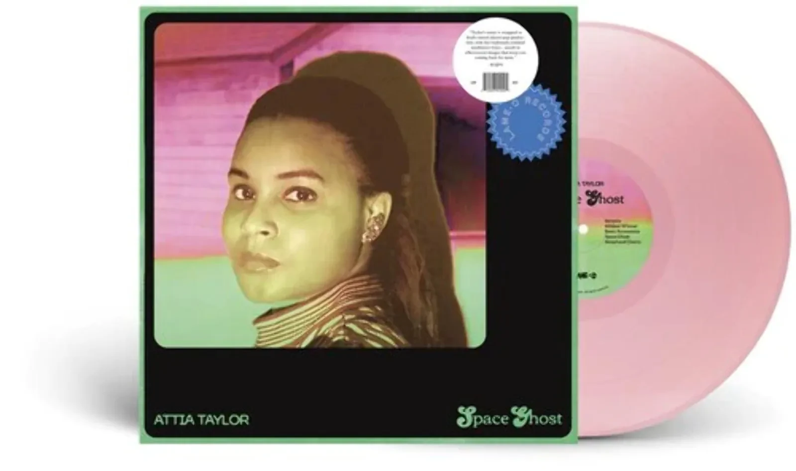 Виниловая пластинка Attia Taylor - Space Ghost [Pink Vinyl] NEW Sealed Vinyl
