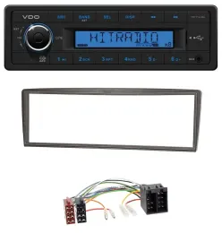 Автомагнитола VDO 1 DIN, USB, AUX, MP3 для Alfa Romeo GTV (с 2004)
