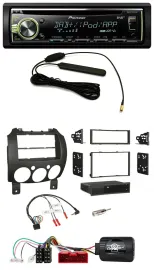 Pioneer MP3 USB CD DAB Lenkrad Autoradio für Mazda 2 2007-2014 nur Panasonic OEM