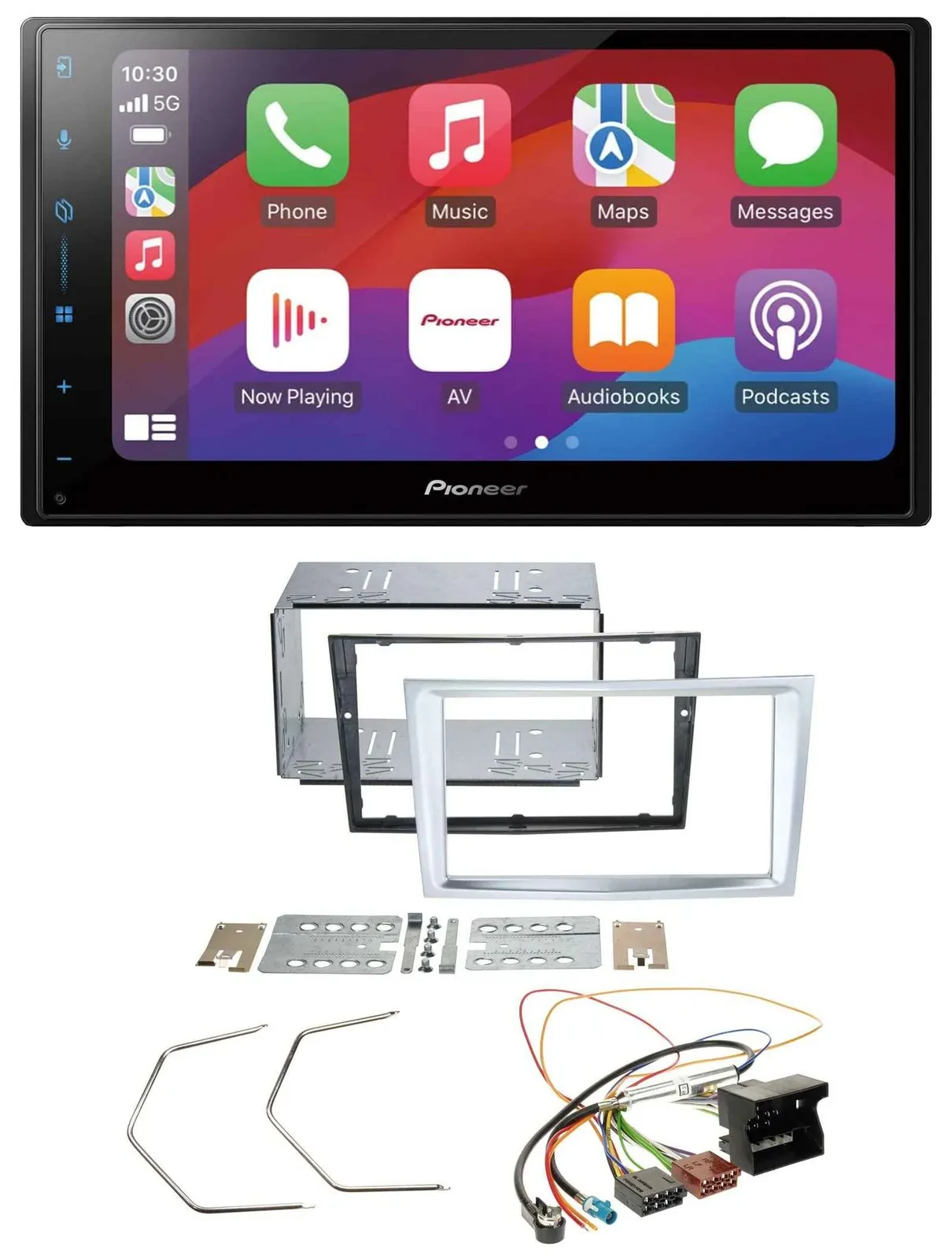 Pioneer DAB USB MP3 Bluetooth 2DIN Autoradio für Opel Astra H Zafira B Corsa D m