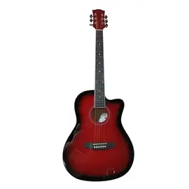 Акустическая гитара Smiger GA-H10-38-RD Red