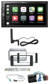 Pioneer USB 2DIN Bluetooth DAB MP3 Autoradio für MAN TGA TGX TGL TGM TGS 2017-20