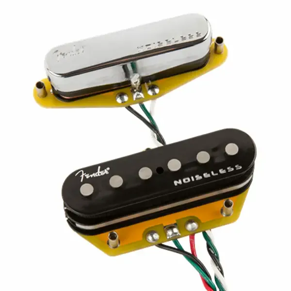 Комплект звукоснимателей для электрогитары Fender Gen 4 Noiseless Telecaster Black Chrome