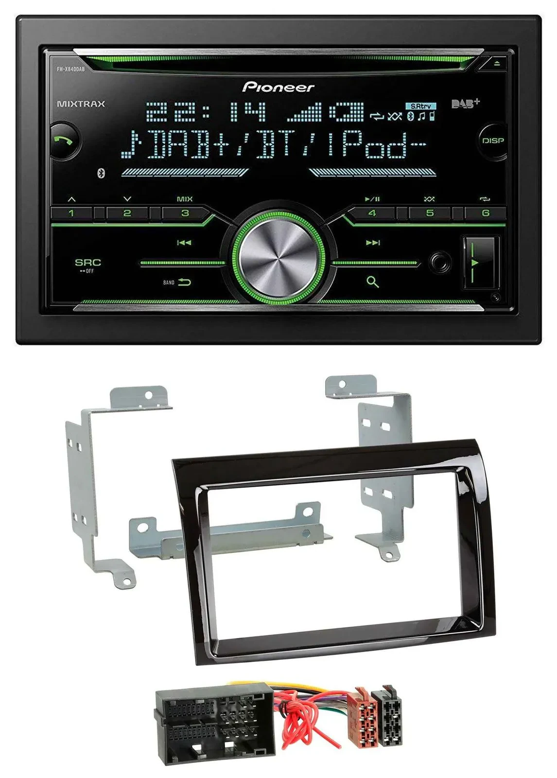 Автомагнитола для Fiat Ducato/Peugeot Boxer Pioneer 2-DIN, Bluetooth, CD, USB, DAB, MP3