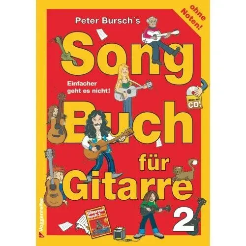Сборник песен Voggenreiter Peter Burschs Songbuch Für Gitarre 2