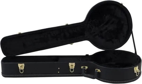 Guardian Model CG-016-J Hardshell Case for 4 & 5 String Resonator Banjos, Black