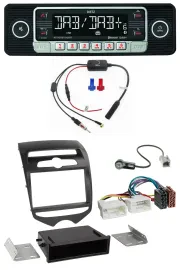 Dietz MP3 DAB Bluetooth USB Autoradio für Hyundai ix20 (ab 10) man. Klima