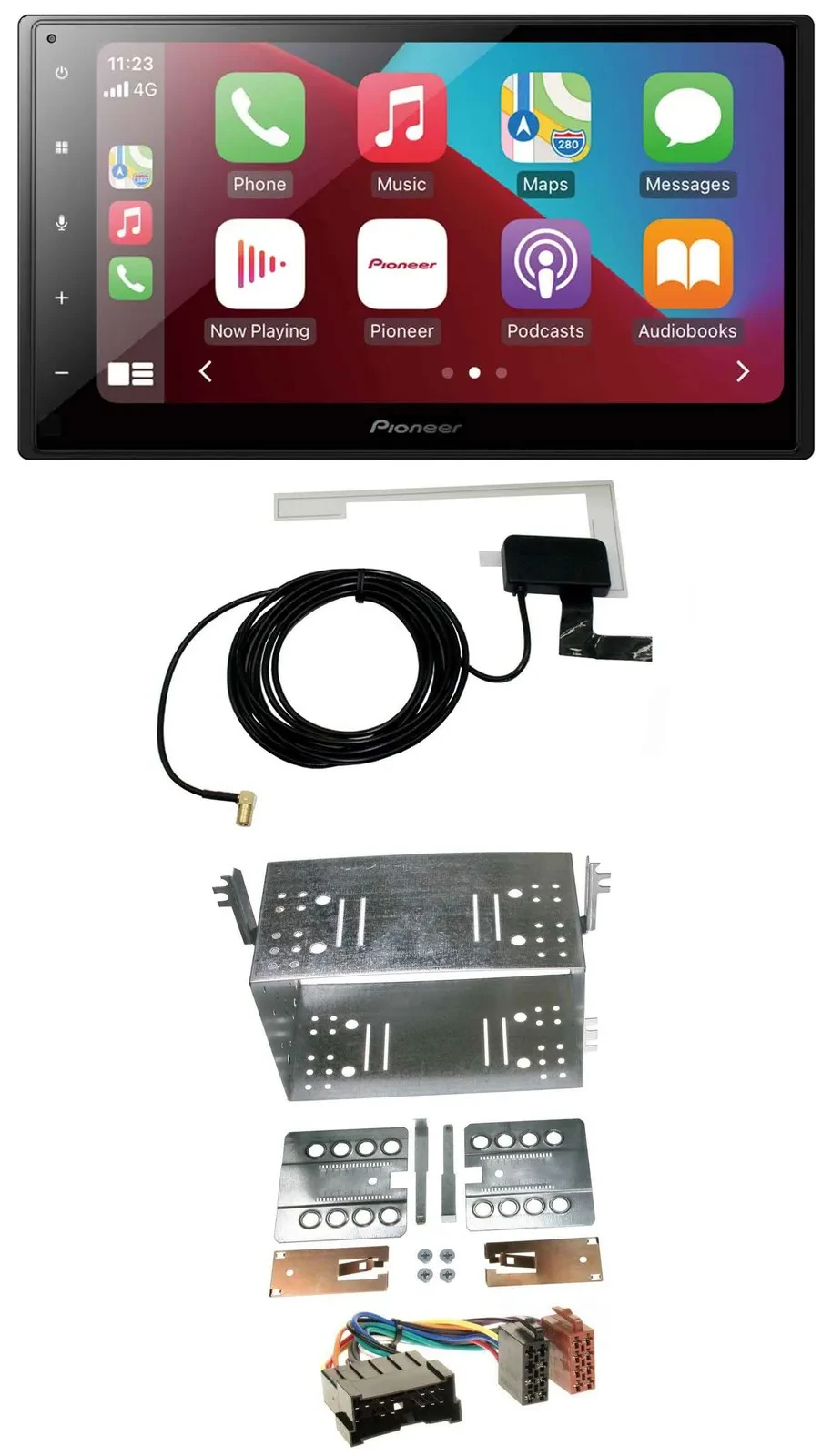 Pioneer USB Bluetooth DAB MP3 2DIN Autoradio für Hyundai Tucson DM 2005-2010