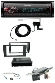 Pioneer Bluetooth DAB USB MP3 Autoradio für Audi A3 06-12 8P Symphony Bose Aktiv