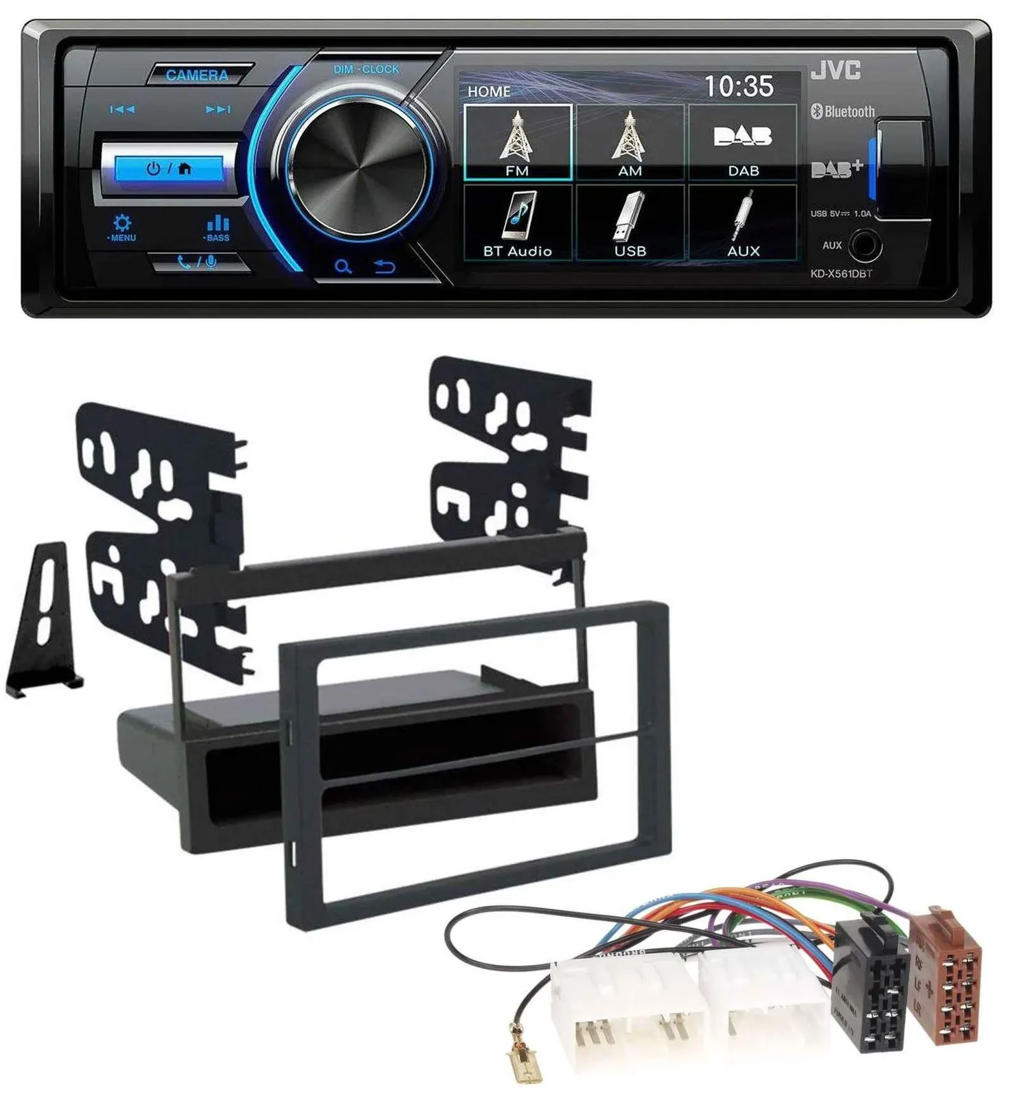 JVC Bluetooth MP3 USB DAB Autoradio für Mazda 626 (99-00) / MPV (96-99)