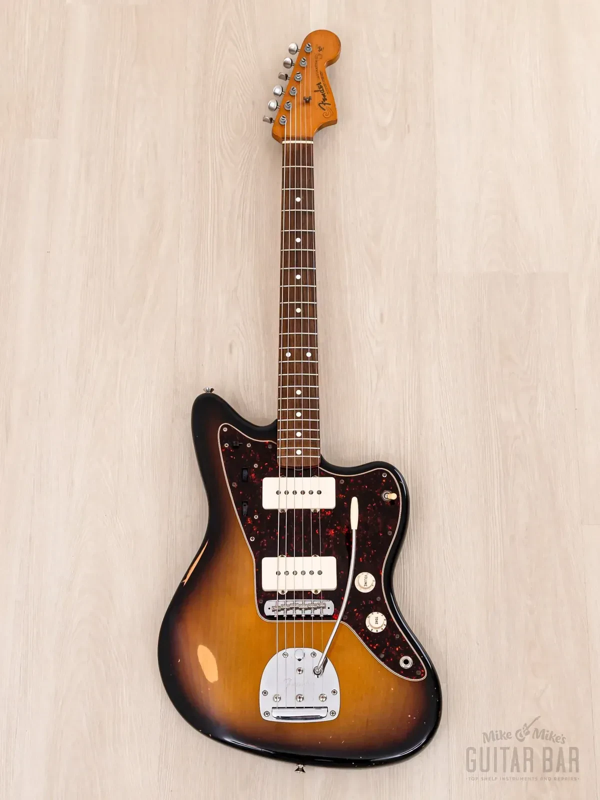 Электрогитара Fender American Vintage 1962 Jazzmaster SS Sunburst w/case USA 1999