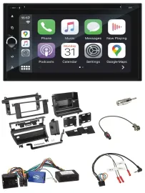 Blaupunkt USB DAB Bluetooth 2DIN TMC Lenkrad Navigation für BMW 3er E46 02-06 1