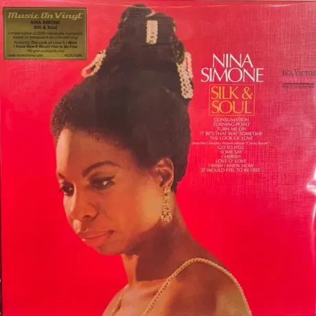 Виниловая пластинка Nina Simone – Silk & Soul (LP, 180 г, прозрачный красный винил)