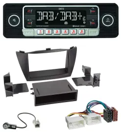 Dietz USB DAB MP3 Bluetooth Autoradio für Hyundai ix35 (LM, 2010-2013)
