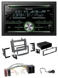 Pioneer Bluetooth MP3 DAB 2DIN USB CD Autoradio für Cadillac CTS 2003-2007 SRX 2