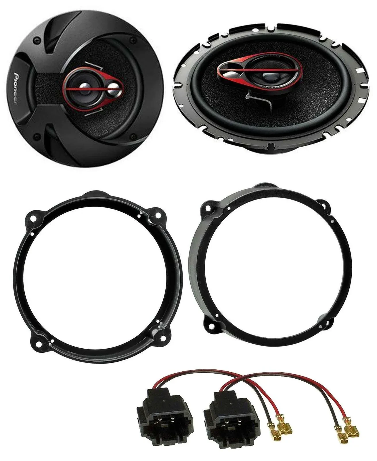 Pioneer 3-Wege 250Watt 16,5cm Lautsprecher für Hyundai i40 ab 11 Fronttür Heck A