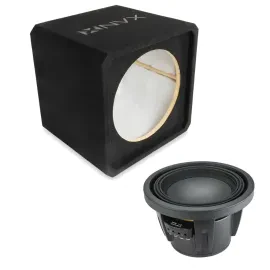 Сабвуфер для авто NVX NE101S_R2W10D2 10", закрытый корпус, 3/4" MDF, 1 динамик