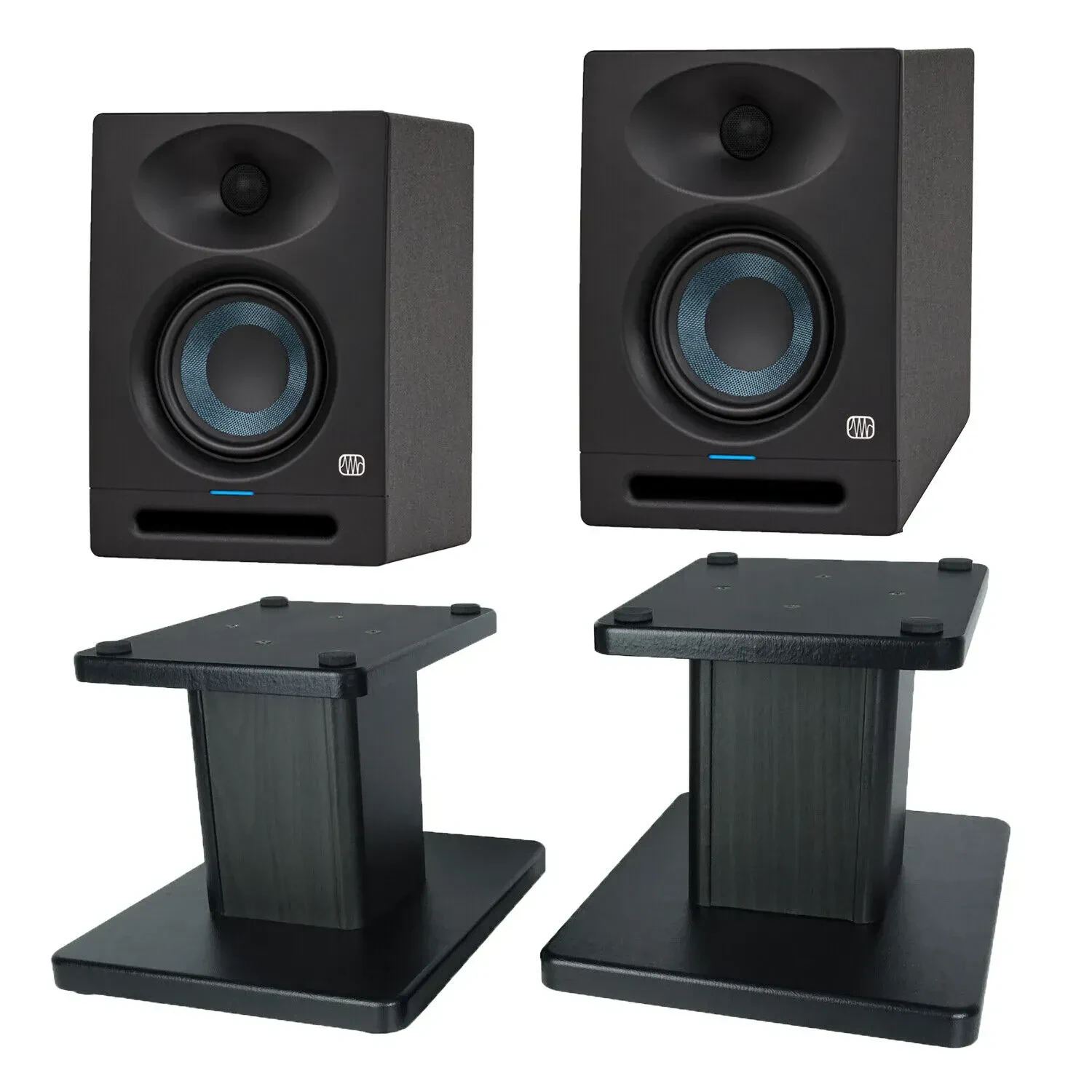 Активный студийный монитор PreSonus Eris Studio 5 Black со стойкой (пара)