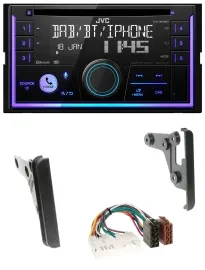 JVC MP3 USB 2DIN DAB Bluetooth CD Autoradio für Toyota Highlander MR2 Sequoia Ya