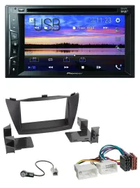 Pioneer Bluetooth 2DIN USB DVD DAB MP3 Autoradio für Hyundai Tucson 2010-2015