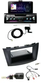 Pioneer DAB Bluetooth Lenkrad USB Autoradio für Suzuki Swift Sport ab 2011 schwa