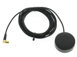 Dietz Aktiv DAB+ Innenantenne rund Phantomspeisung SMB Anschluss 2,5 m DZ_41200_