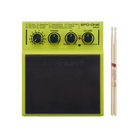 Roland SPD-One Kick Percussion Electronic Drum Pad w 22 Onboard Sounds Bundle