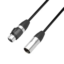 DMX-кабель Adam Hall K4DMF0150 IP65 Black 1.5 м