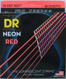 Струны для акустической гитары DR NRA-10 10-48