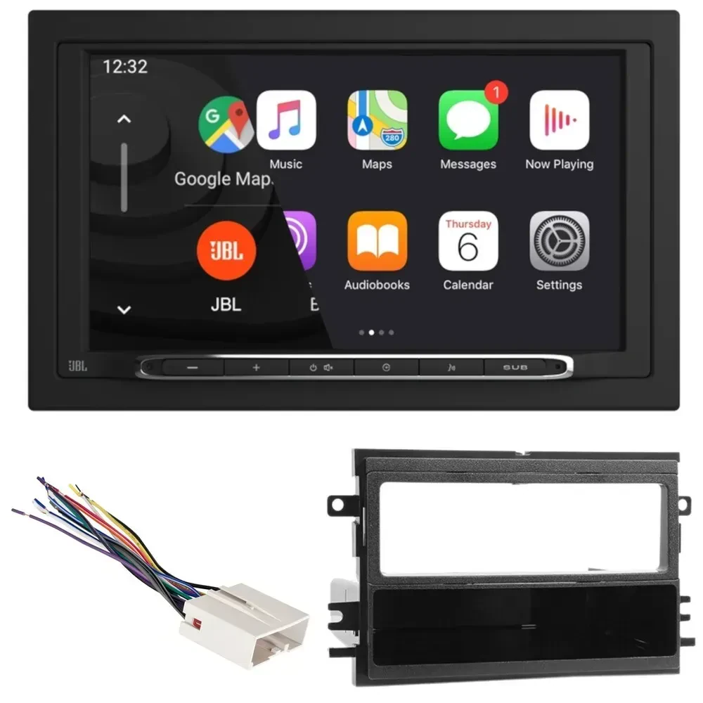 Автомагнитола для Ford F-150 (2004–2008) JBL Double DIN, беспроводная
