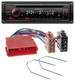Kenwood MP3 CD USB Bluetooth DAB Autoradio für Peugeot 205, 405, 505, 605