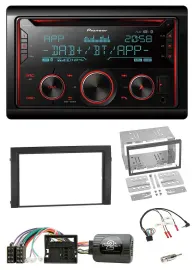 Pioneer 2DIN DAB Lenkrad Bluetooth USB CD Autoradio für Skoda Fabia 6Y 2004-2007