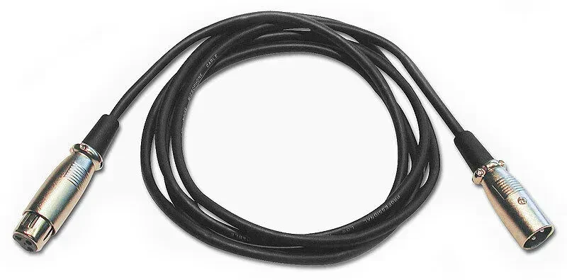 Коммутационный кабель Hosa Technology XLR-105 Black 2 м