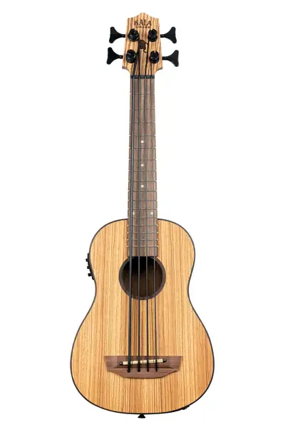 Укулеле Kala Zebrawood Acoustic-Electric U-Bass Natural Satin