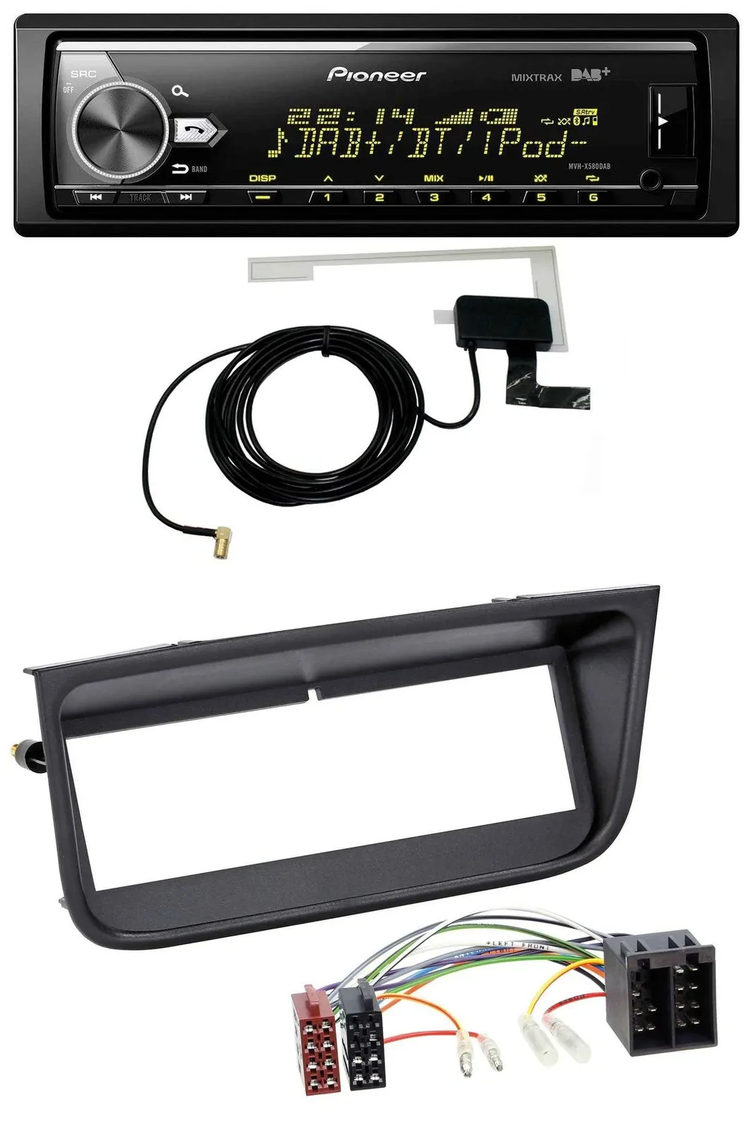 Автомагнитола для Peugeot 406 Pioneer Bluetooth, DAB, USB, MP3