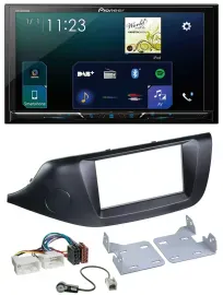 Pioneer MP3 Bluetooth USB 2DIN DAB Autoradio für Kia Ceed (ab 12) schwarz