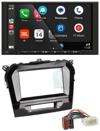 JBL USB 2DIN MP3 Bluetooth AUX Autoradio für Suzuki Vitara (ab 2015)