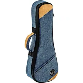 Чехол для укулеле Ortega Ukulele Reinforced Soft Case Blue Black