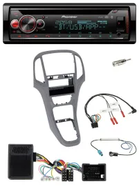 Pioneer Lenkrad DAB CD Bluetooth USB Autoradio für Opel Astra J ab 2009 Titan gr