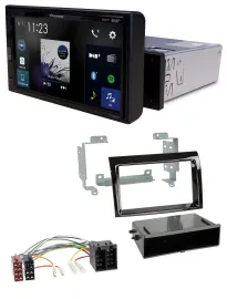 Pioneer DAB MP3 Bluetooth USB Autoradio für Fiat Ducato (06-10) - piano