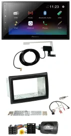 Pioneer DAB Lenkrad Bluetooth 2DIN USB Autoradio für Renault Megane II 2005-2008