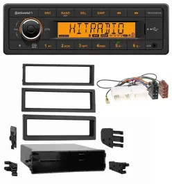 Автомагнитола Continental MP3 Bluetooth AUX USB для Mazda 929 (1973–1995)